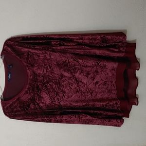 Great Northwest Indigo Women's Size 1X Top